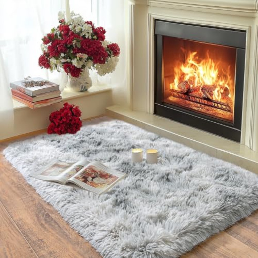 Fluffy Small Rug for Bedroom 2 - đánh giá và giá Soft Rug Nursery