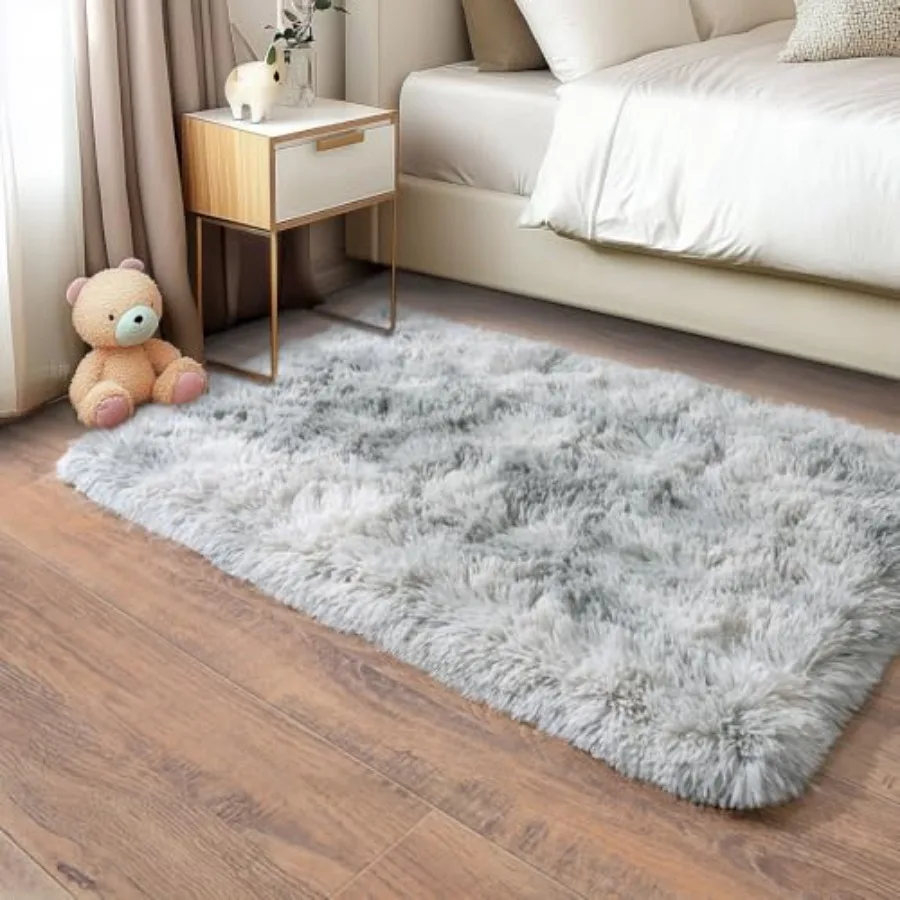 Fluffy Small Rug for Bedroom 2 - đánh giá và giá Soft Rug Nursery