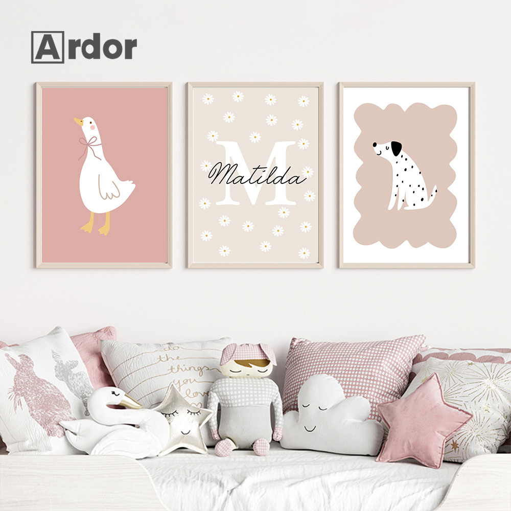 Personalized Name Wildflower N - đánh giá và giá Baby Nursery Vase