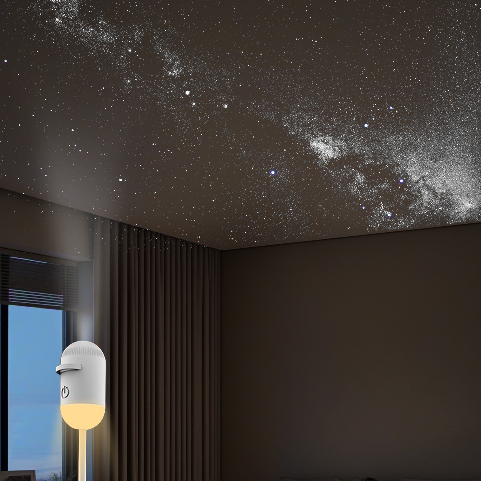 Mini Galaxy Star Projector Nig - đánh giá và giá Night Light Projector Stars