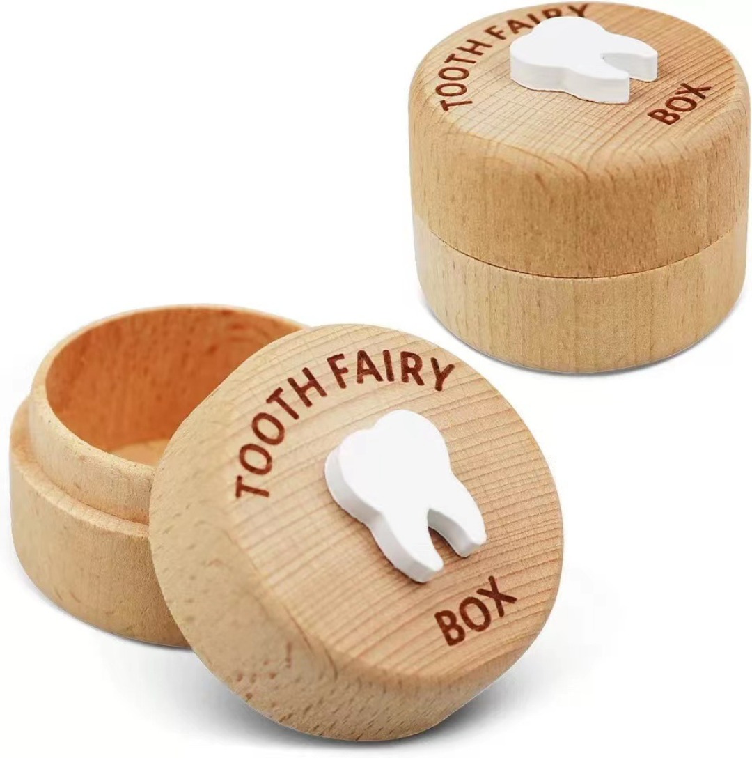 1pcs Wooden Baby Tooth Keepsak - đánh giá và giá Baby Keepsake Box