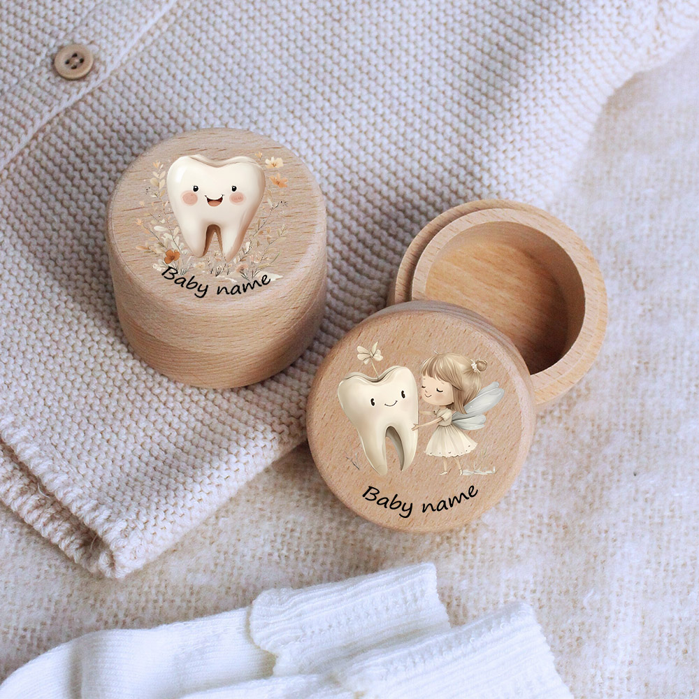 Personalised Baby First Tooth  - đánh giá và giá Baby Keepsake Box