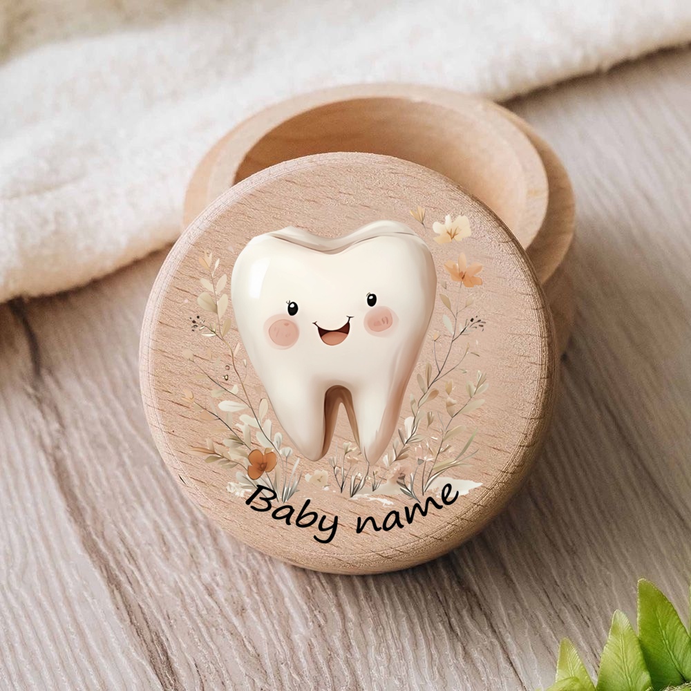 Personalised Baby First Tooth  - đánh giá và giá Baby Keepsake Box