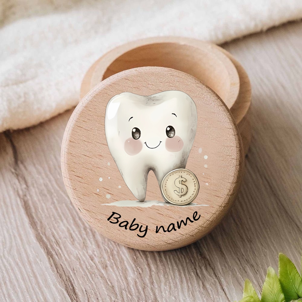 Personalised Baby First Tooth  - đánh giá và giá Baby Keepsake Box