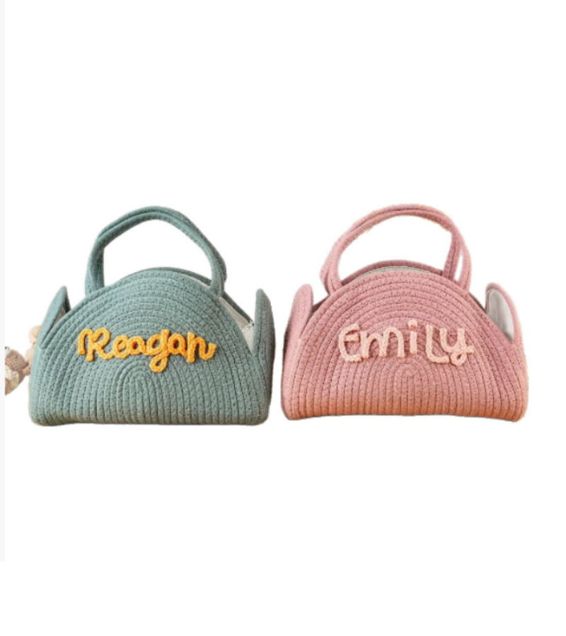 New Line Name Baby Cotton Rope - đánh giá và giá Storage Basket Fabric
