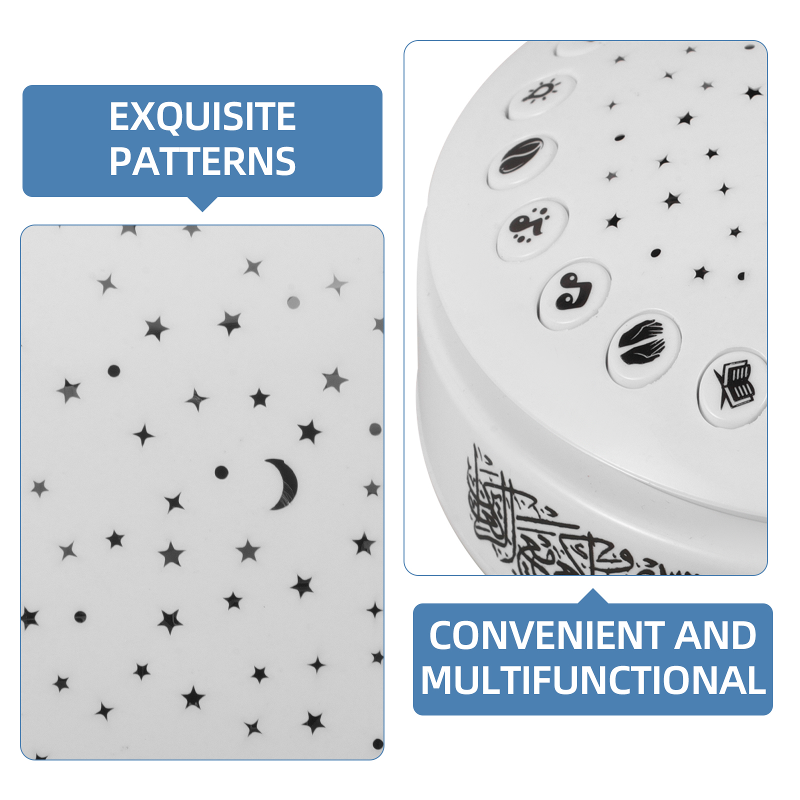 Quran Lamp Speaker Arabic Lear - đánh giá và giá Night Light Projector Stars