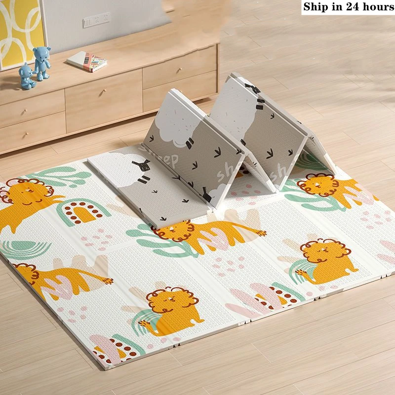 Baby Play Mats Foldable Xpe Pu - đánh giá và giá Baby Nursery Carpet