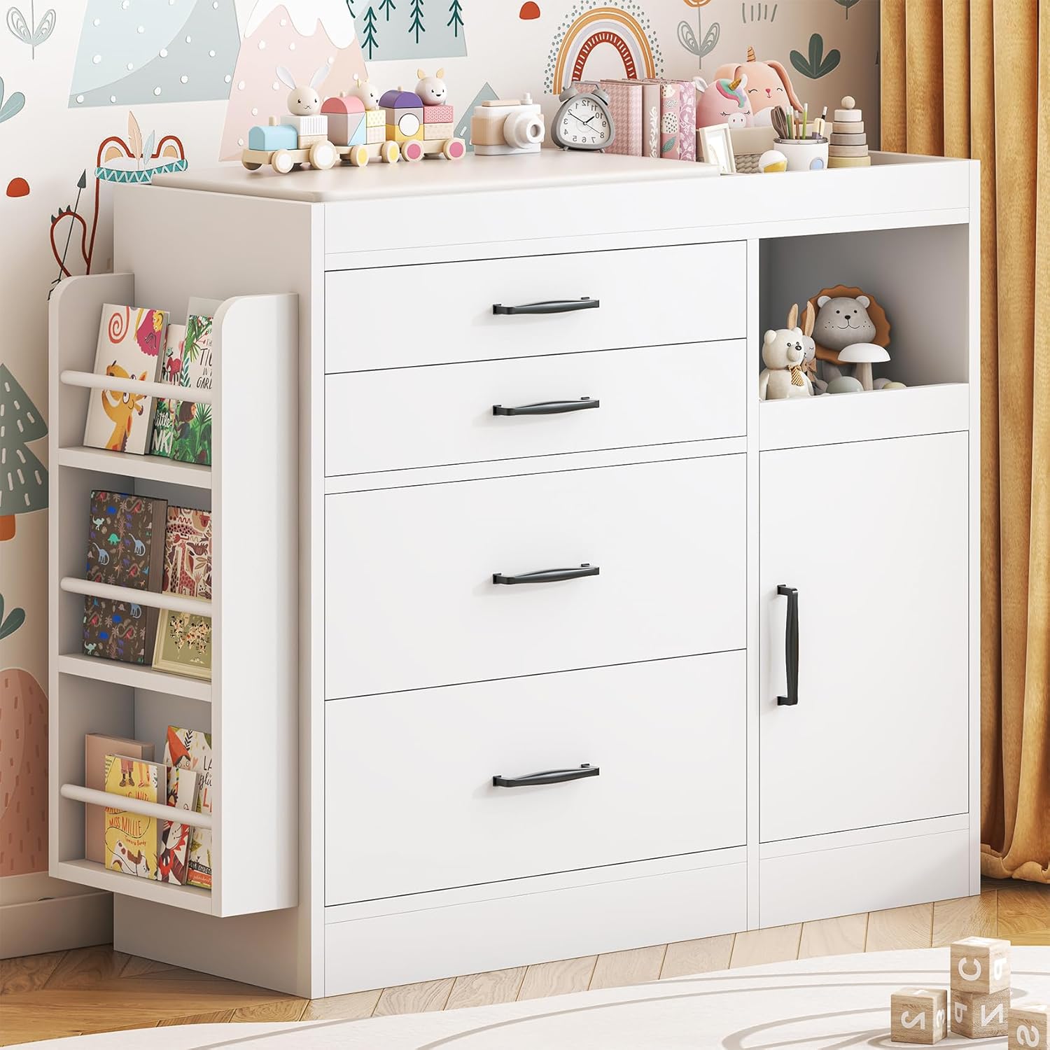 Changing Table Dresser, Baby N - đánh giá và giá Baby Nursery Dresser Changing Table