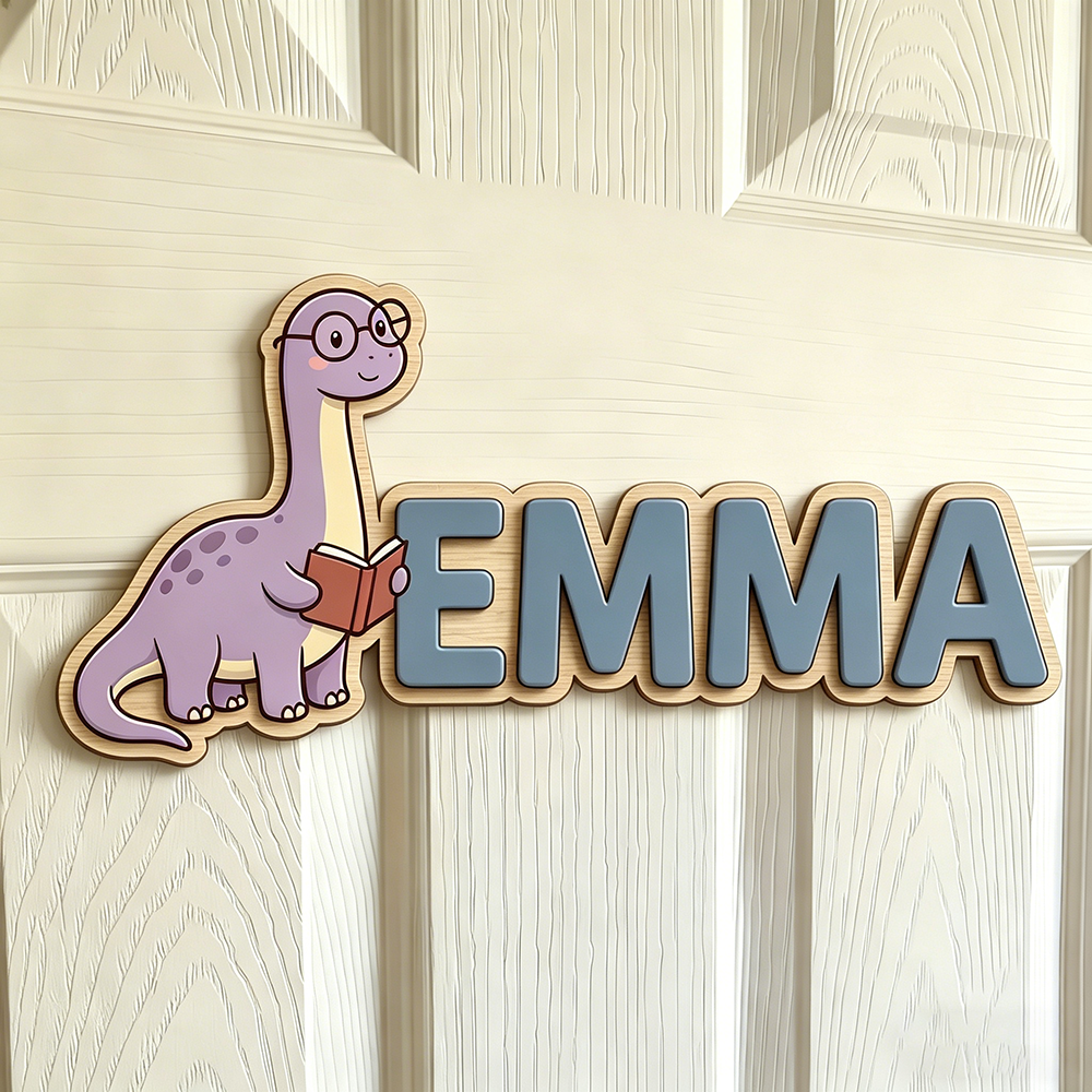 Whimsical Nerdy Dinosaur Custo - đánh giá và giá Baby Nursery Decor