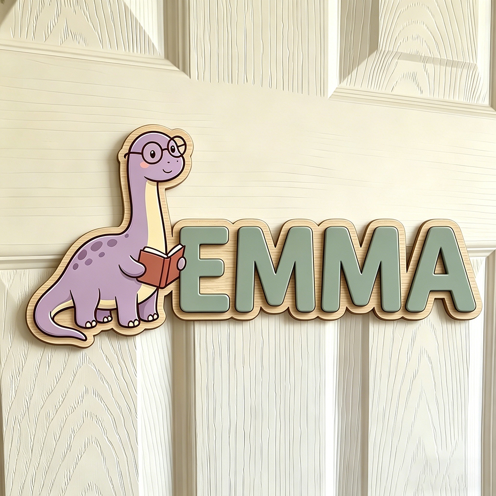Whimsical Nerdy Dinosaur Custo - đánh giá và giá Baby Nursery Decor