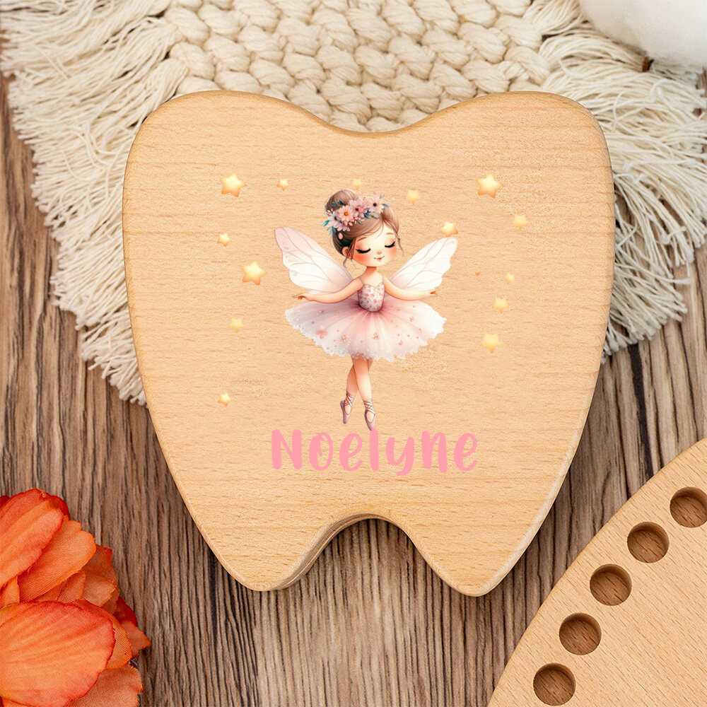Personalized Tooth Fairy Woode - đánh giá và giá Baby Keepsake Box