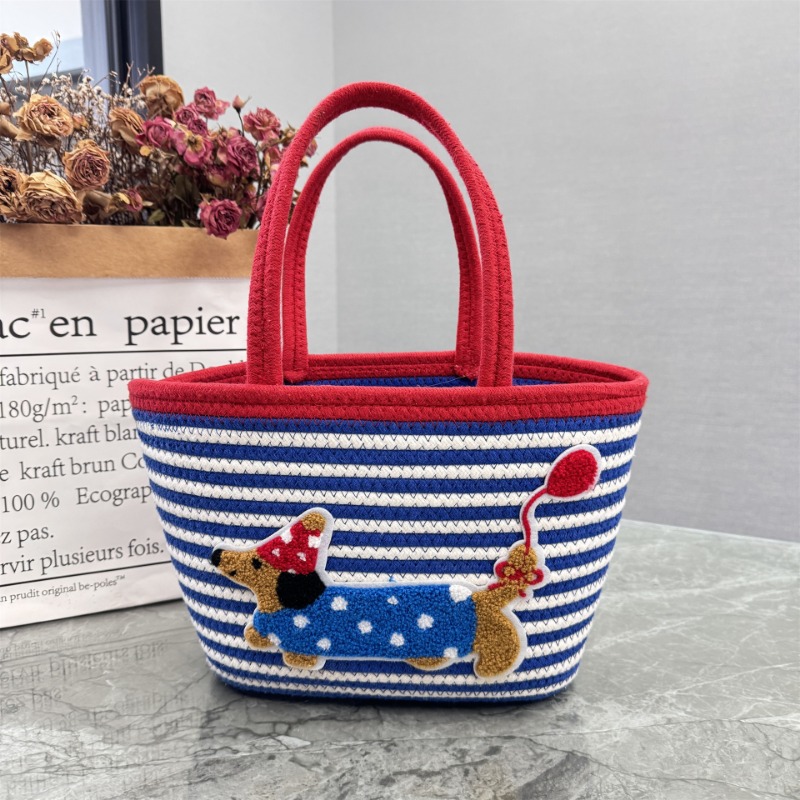Cotton Rope Dachshund Woven Bu - đánh giá và giá Storage Basket Fabric