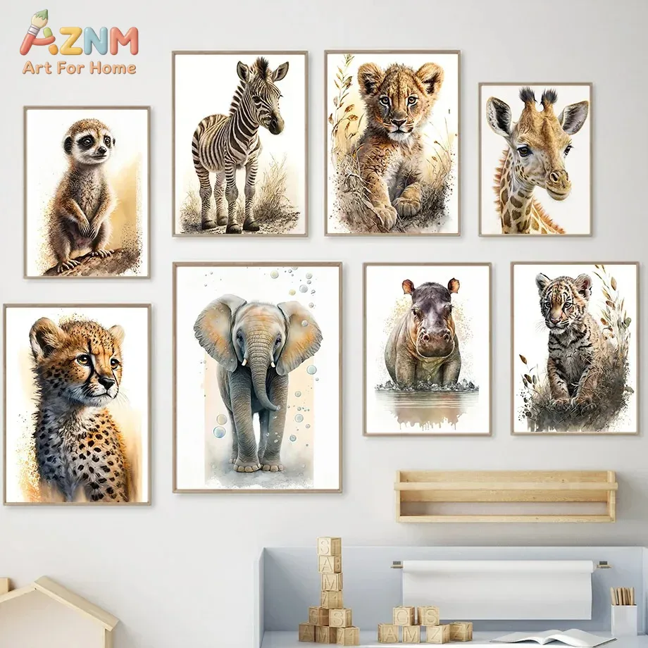 Canvas Painting Wall Art Print - đánh giá và giá Baby Zebra Nursery
