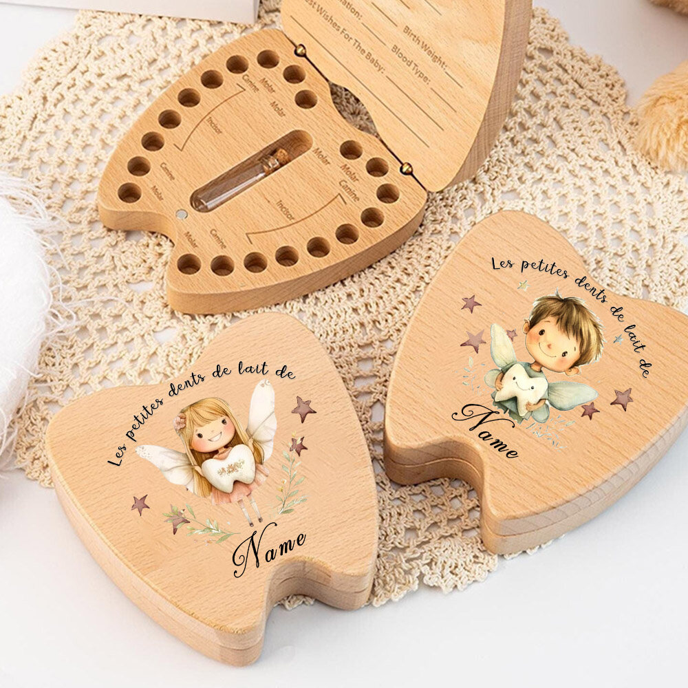 Personalized Tooth Fairy Box B - đánh giá và giá Baby Keepsake Box