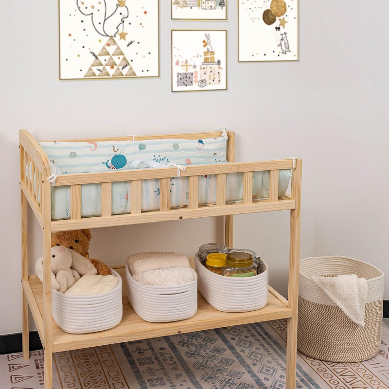 Small Woven Storage Baskets –  - đánh giá và giá Baby Nursery Closet Organization