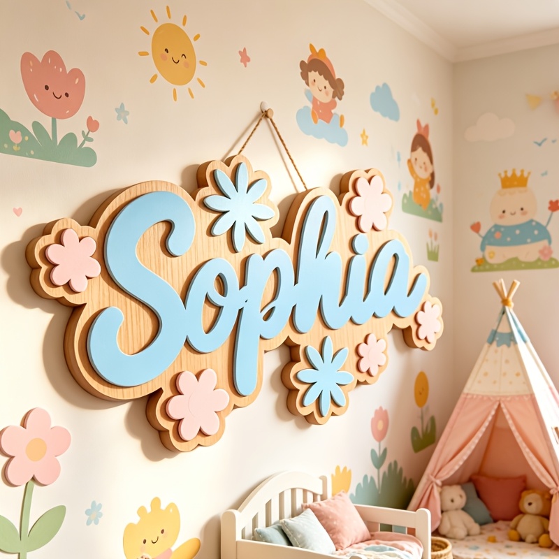 Personalized Floral Themed Nam - đánh giá và giá Baby Nursery Decor
