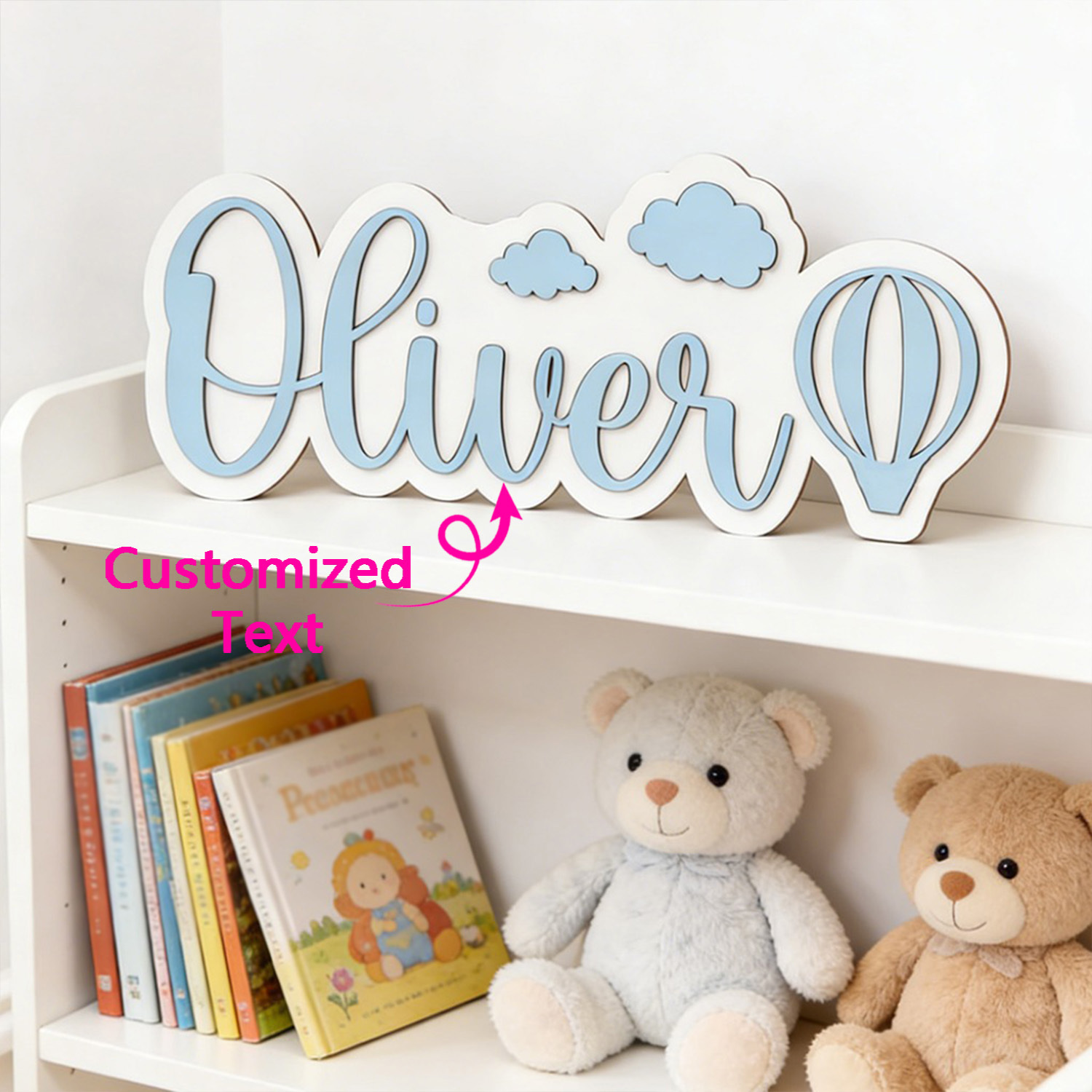 Personalized Hot Air Balloon & - đánh giá và giá Baby Nursery Decor