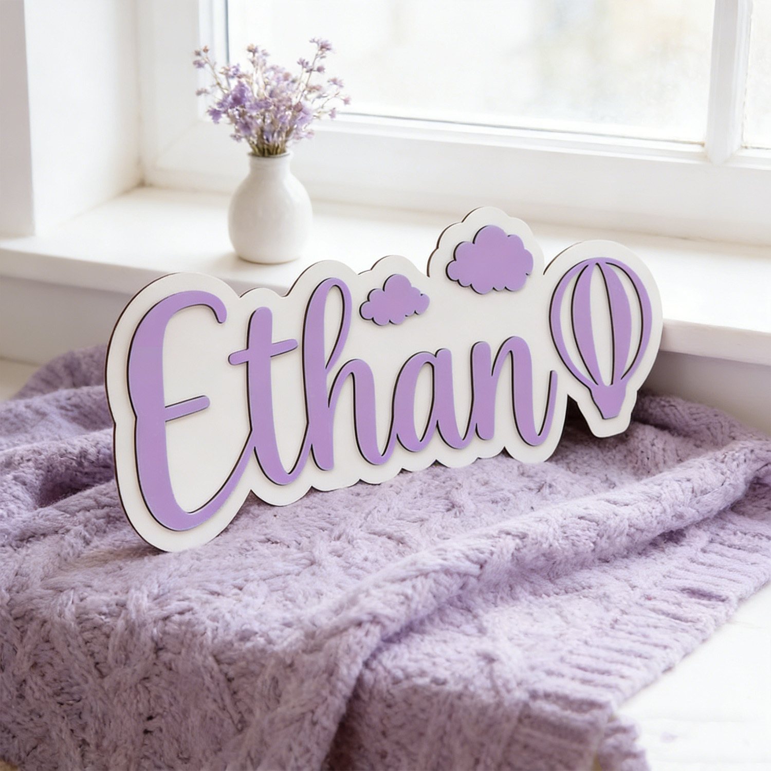 Personalized Hot Air Balloon & - đánh giá và giá Baby Nursery Decor