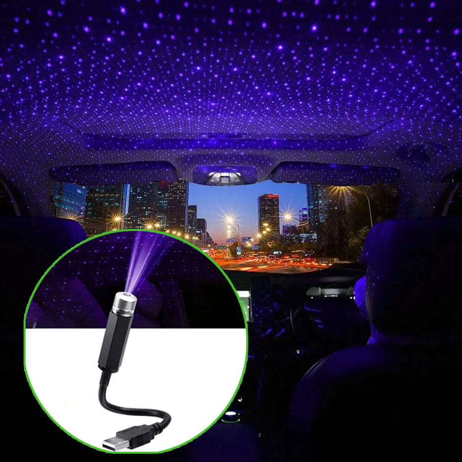 Mini LED Car Roof Star Night L - đánh giá và giá Night Light Projector Stars
