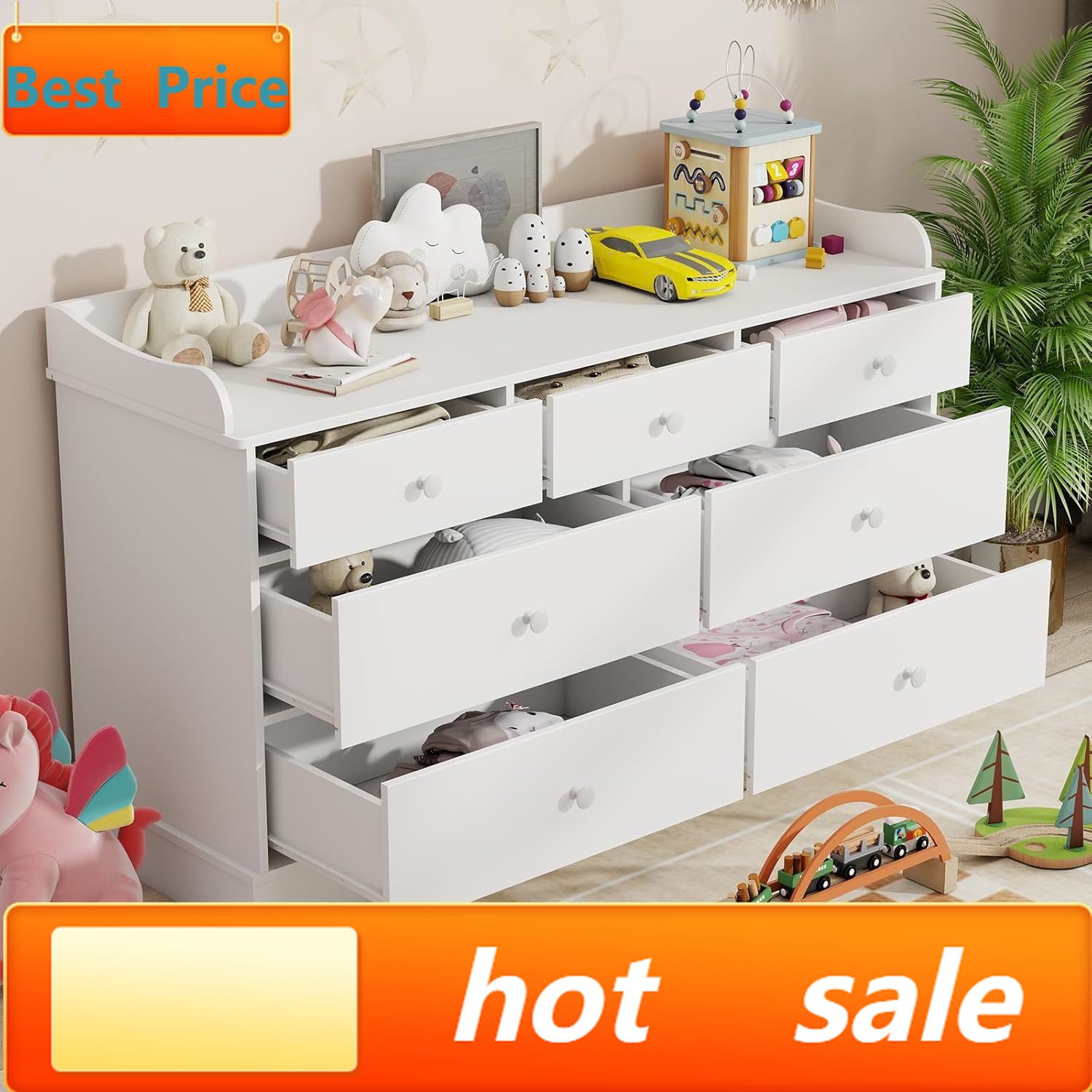 hot-sellingKids Dresser Cabine - đánh giá và giá Baby Nursery Dresser Changing Table