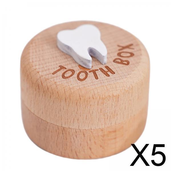 Baby Teeth Storage Box Wood Me - đánh giá và giá Baby Keepsake Box
