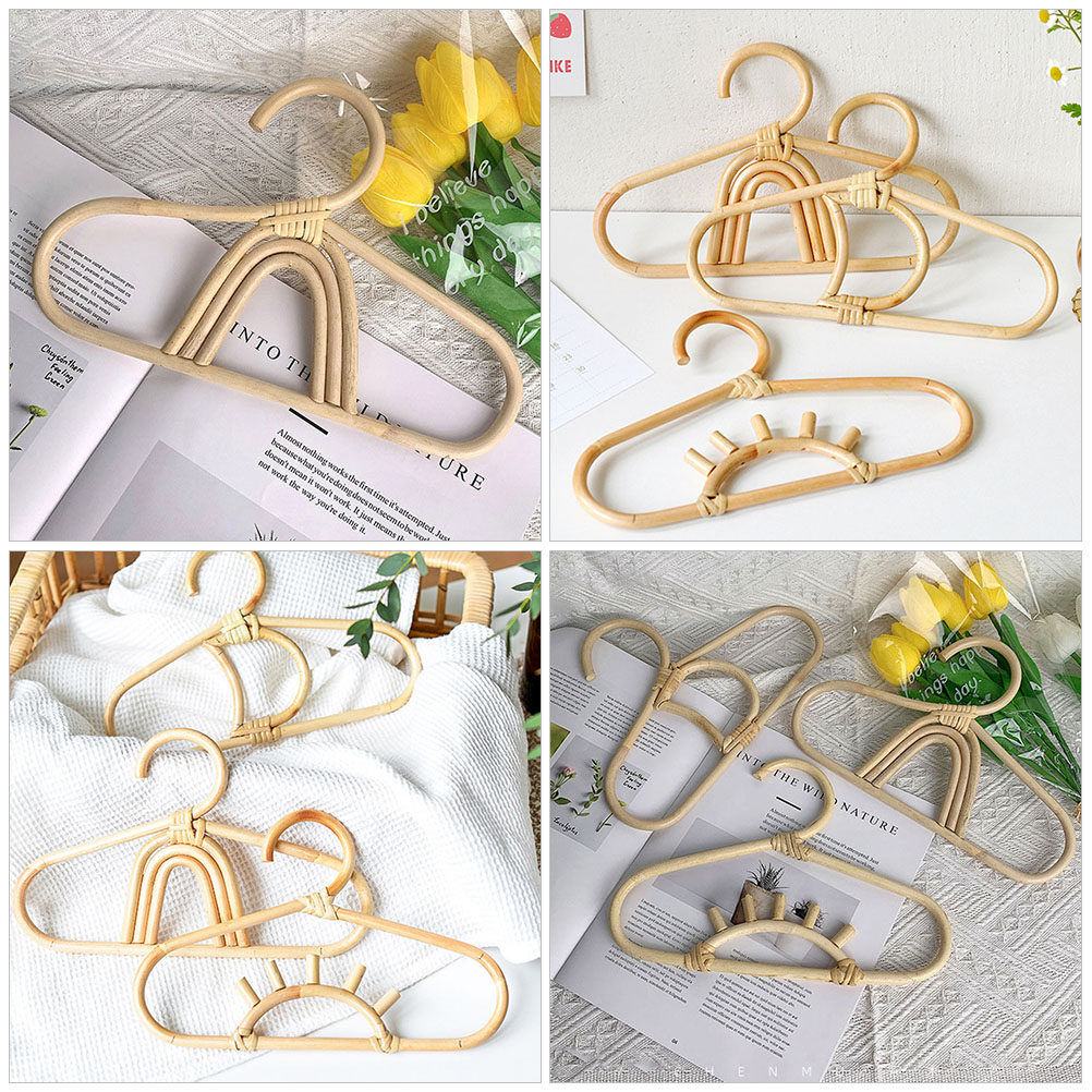 Rattan Toddler Hanger Compact  - đánh giá và giá Baby Nursery Closet Organization