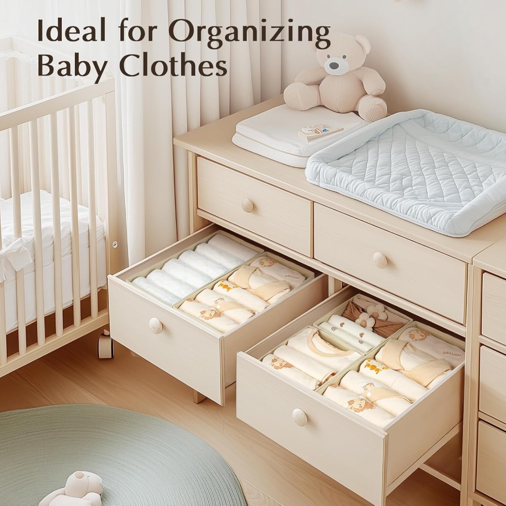 Drawer Organizers Clothes, Dre - đánh giá và giá Baby Nursery Closet Organization