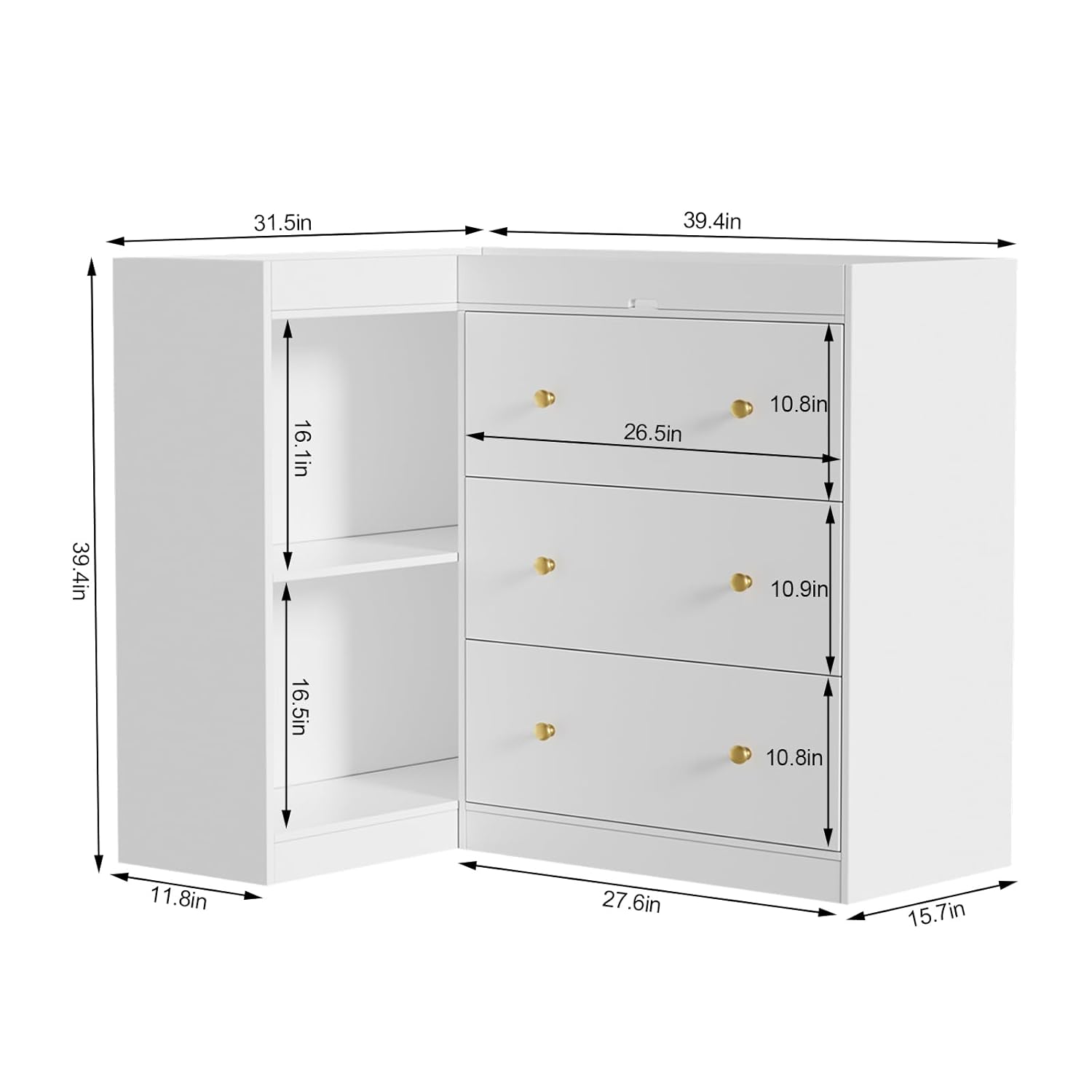 Corner Nursery Changing Table  - đánh giá và giá Baby Nursery Dresser Changing Table