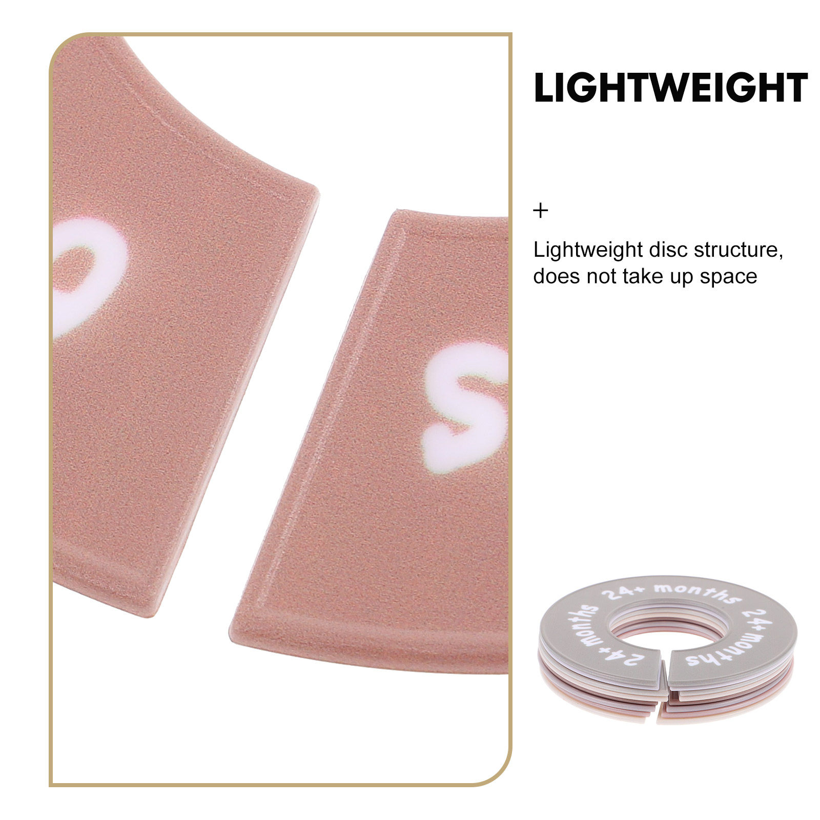 1Set Round Closet Dividers Pla - đánh giá và giá Baby Nursery Closet Organization