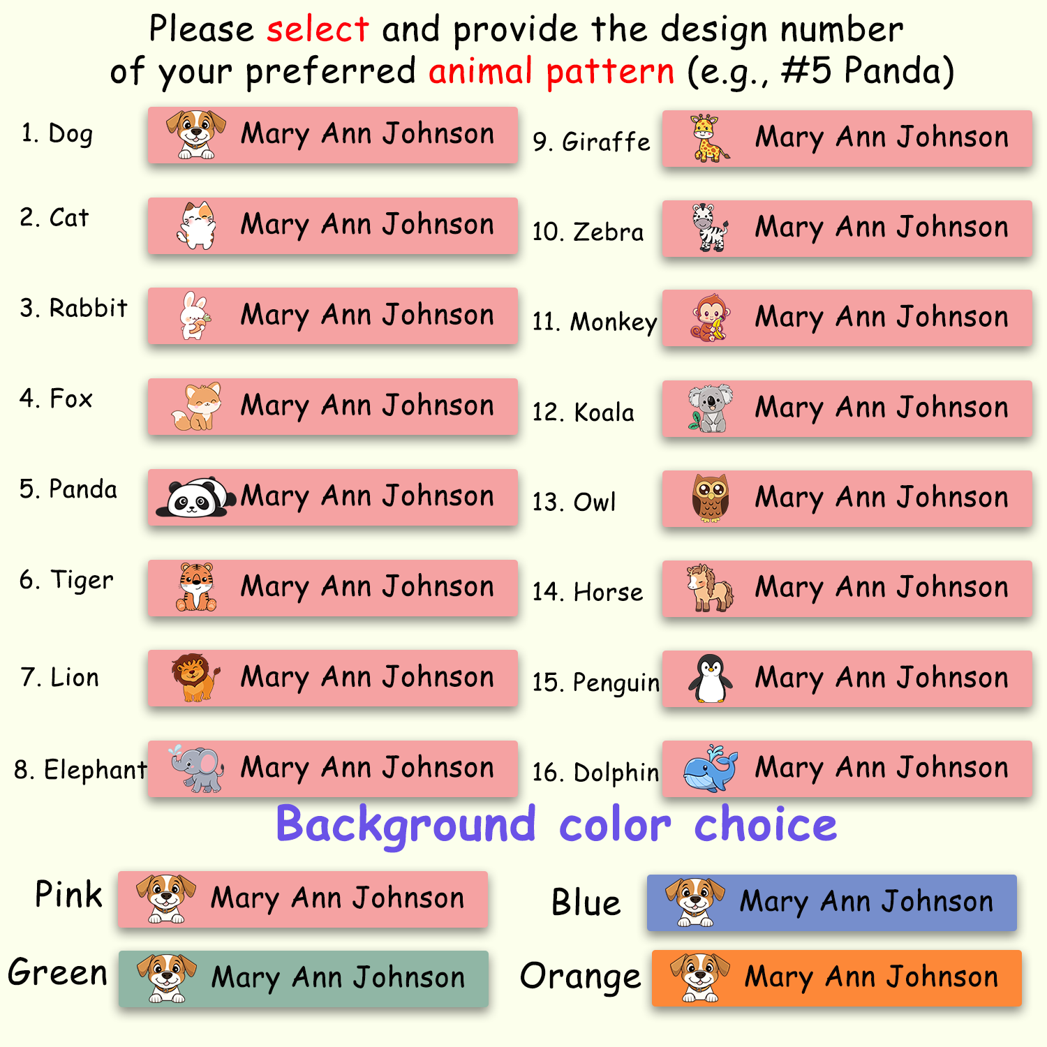 100pcs Personalized Pencil Nam - đánh giá và giá Baby Nursery Stickers